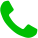 Grünes Telefon Symbol