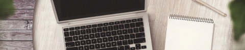 Bannerbild zum Impressum mit einem Laptop